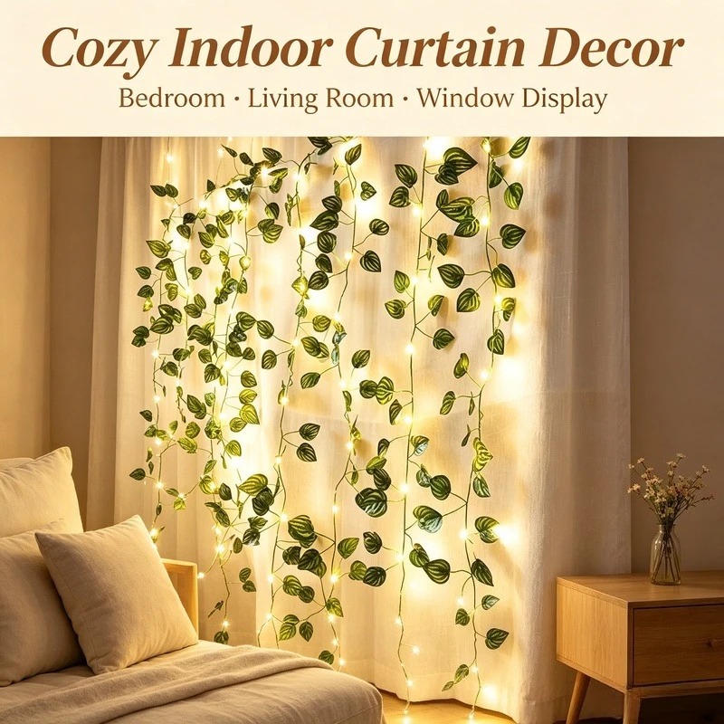 Led Fairy String Lights - Luces LED de Guirnalda de Hojas