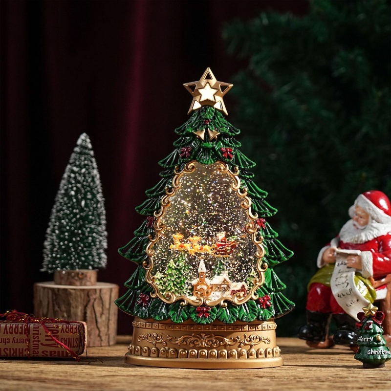 Snow Globe Musical - Caja Musical con Globo de Nieve,