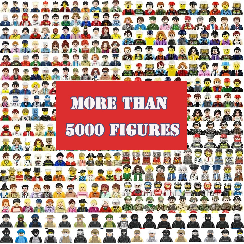 Lego Set Creator - Juguetes para niños 200, Mini figuras