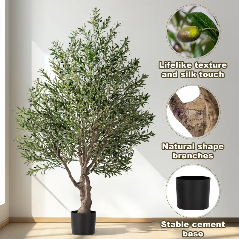 Árbol de olivo artificial gran - Christmas Tree Artificial reseña y precio