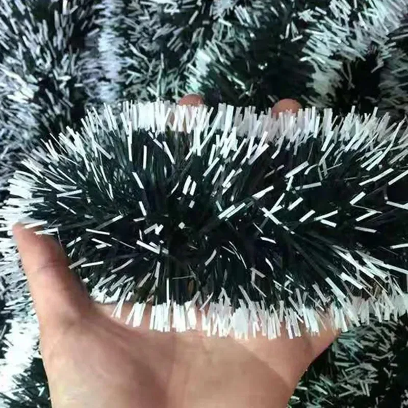 Guirnalda de cintas de oropel  - Tinsel Garland Decoration reseña y precio