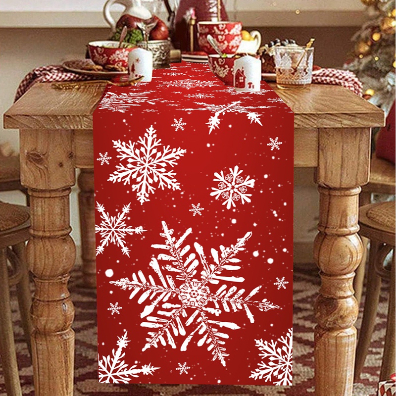 Camino de mesa de Feliz Navida - Christmas Table Runner reseña y precio