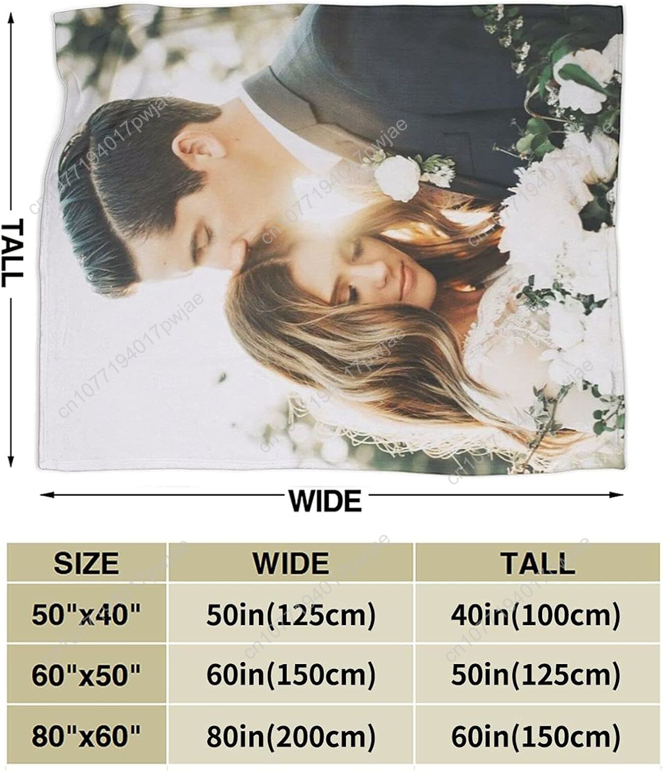 Manta personalizada con fotos, - Christmas Throw Blanket reseña y precio