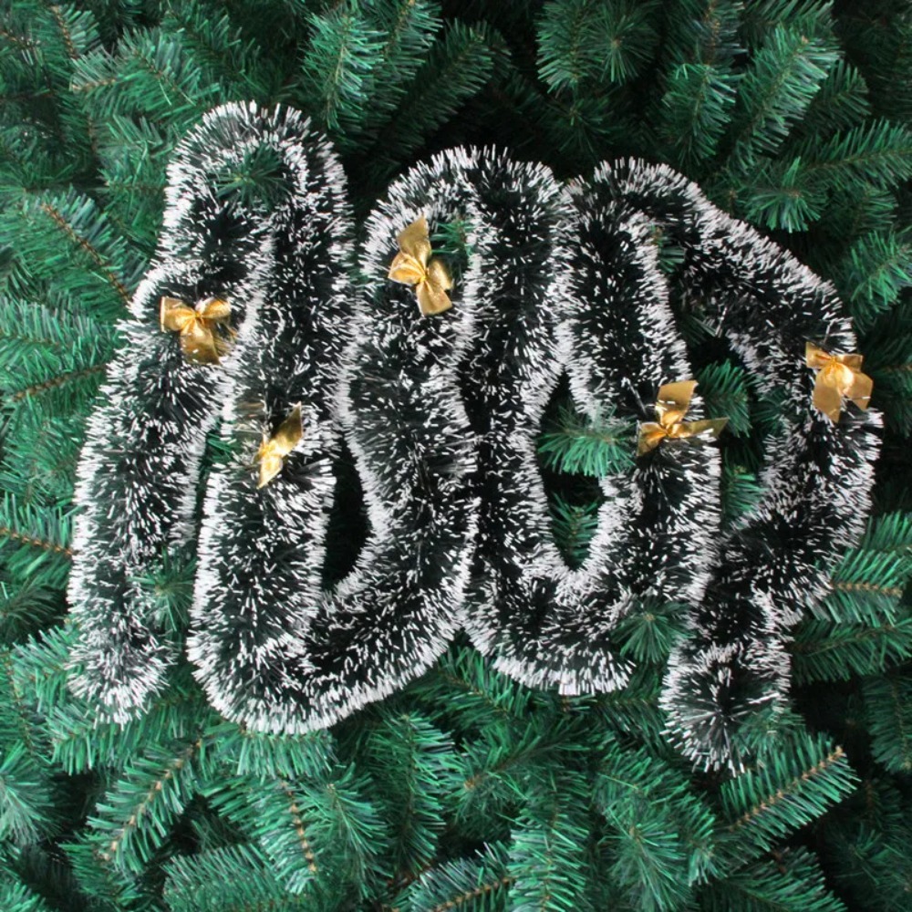 Guirnalda de oropel navideño,  - Tinsel Garland Decoration reseña y precio