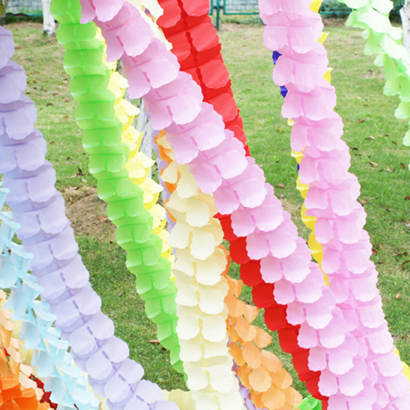 1 unidad de guirnalda de papel - Tinsel Garland Decoration reseña y precio
