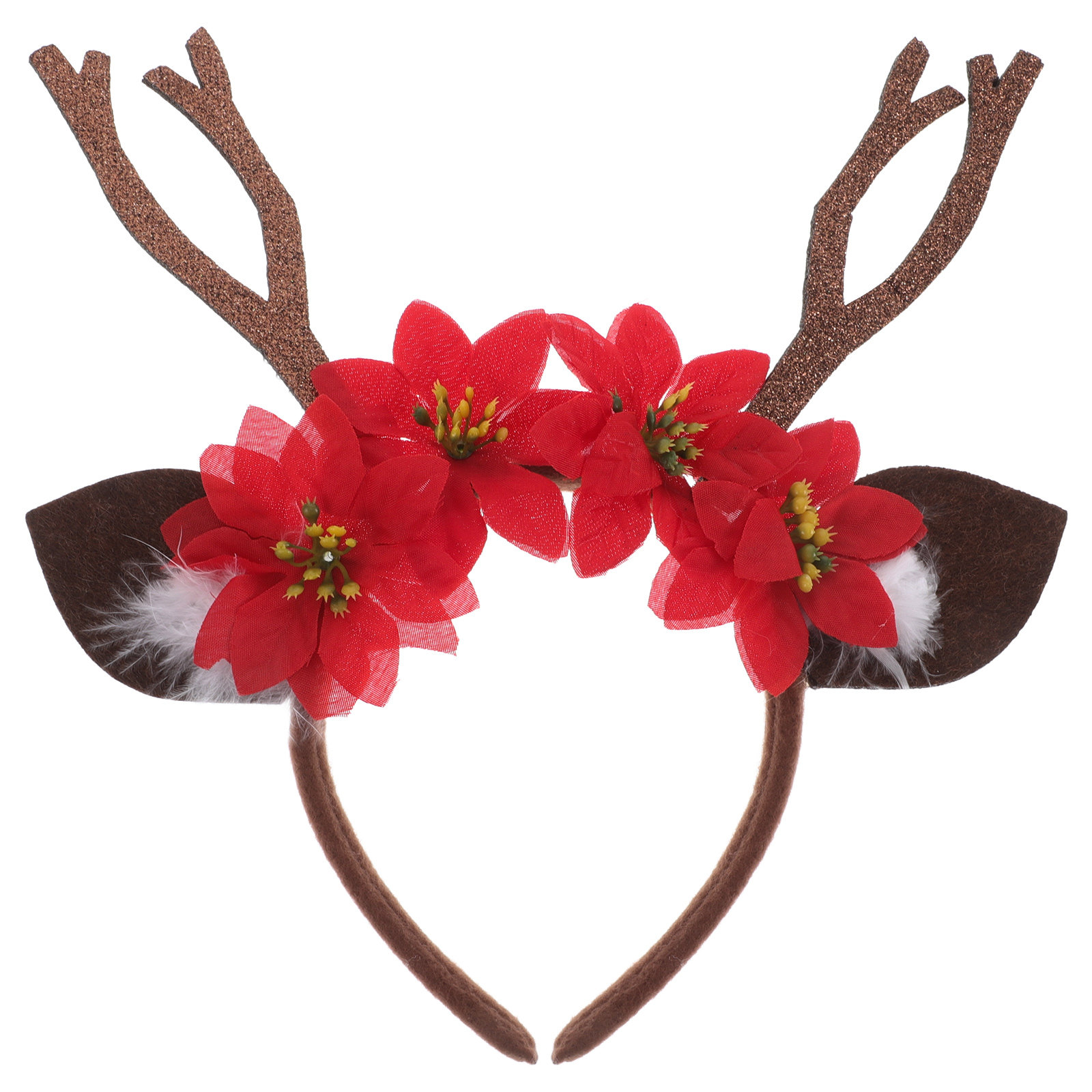Diadema de Navidad con Astas d - Reindeer Antlers Headband reseña y precio