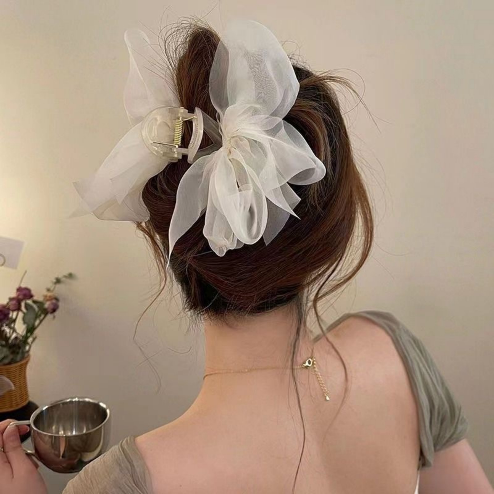 1 pieza de malla de tul con la - Ribbon Bow Gift reseña y precio