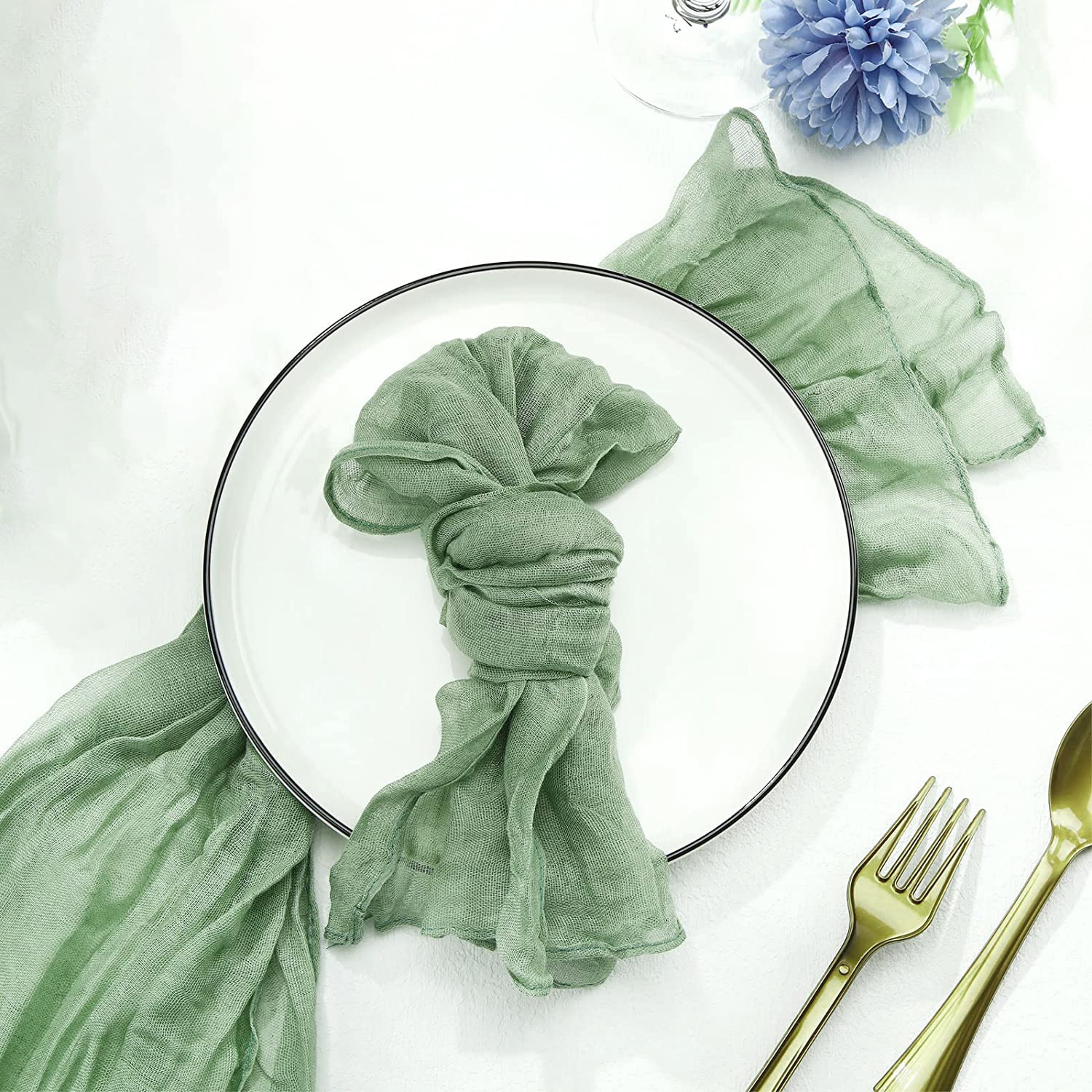 Banquetes de Navidad de gasa s - Christmas Table Runner reseña y precio
