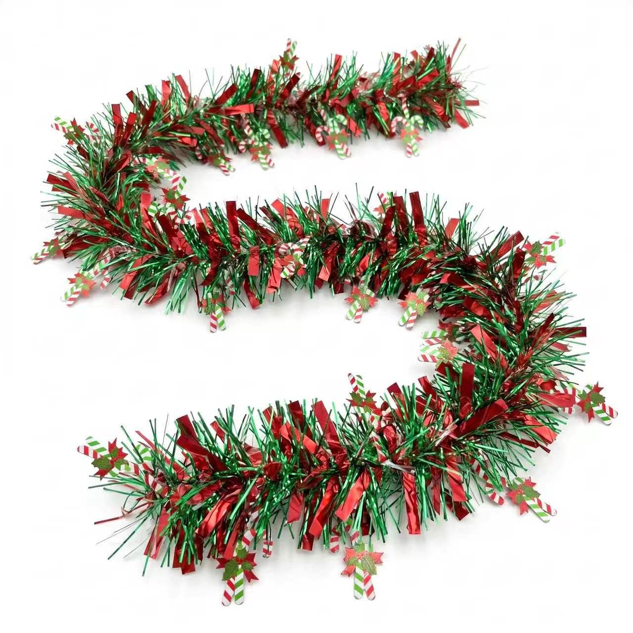 Guirnalda de Oropel Navideña d - Tinsel Garland Decoration reseña y precio