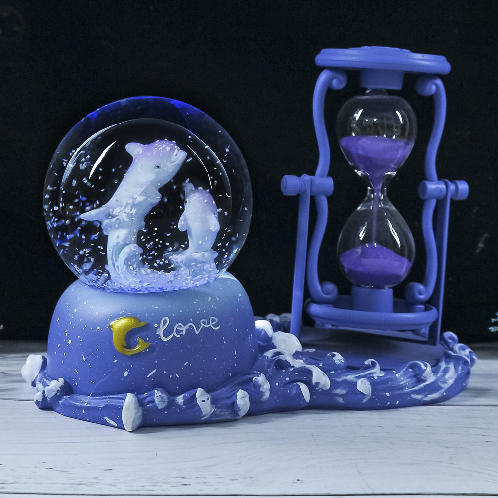 Caja de Música con Reloj de Ar - Snow Globe Musical reseña y precio