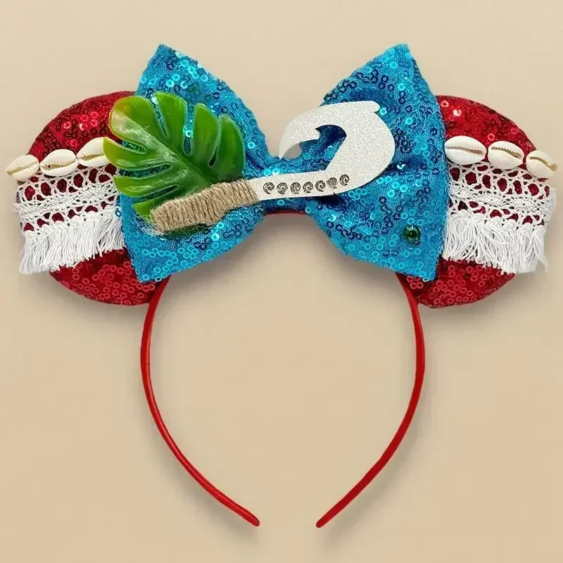 Diadema con 2 orejas de Moana  - Ribbon Bow Gift reseña y precio
