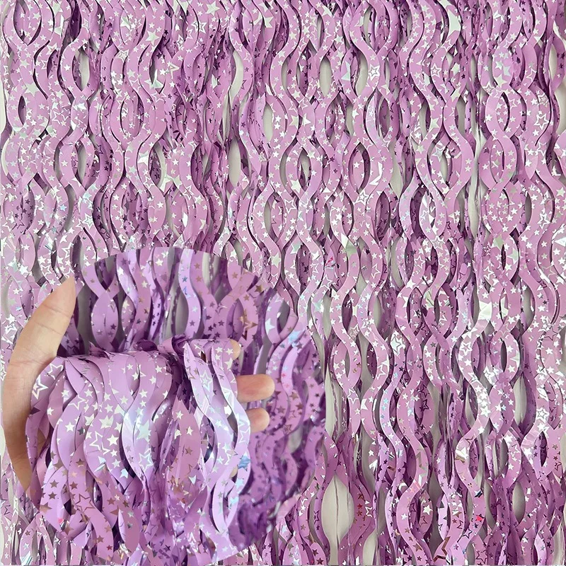 Cortina de oropel de lluvia co - Tinsel Garland Decoration reseña y precio