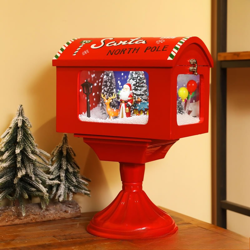 Decoración navideña con música - Snow Globe Musical reseña y precio